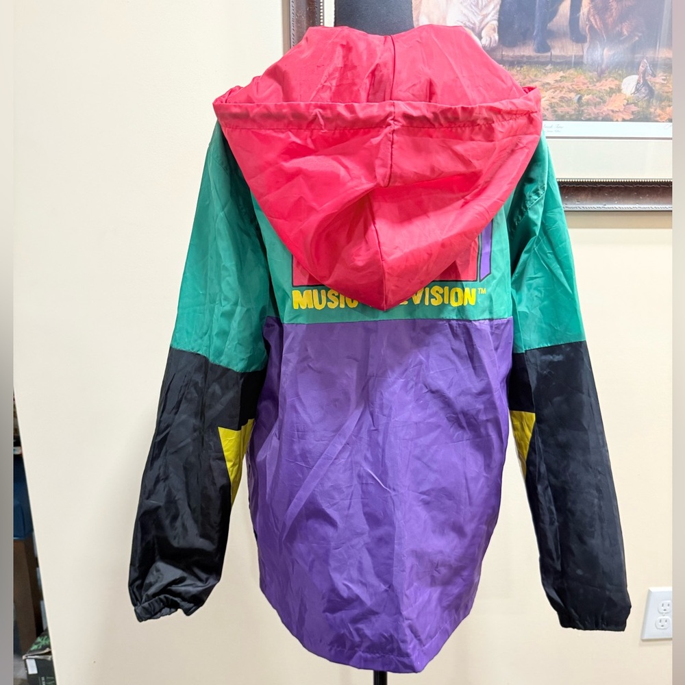 MTV Mens Colorblock Windbreaker - Picture 5 of 10